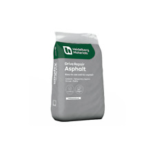 Hanson 25kg Tarmac Cold Lay Asphalt Drive Repair Easy To Use Drive Road