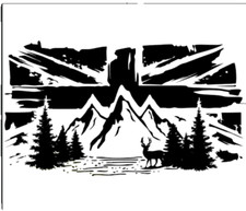 UNION JACK FLAG  STICKERS