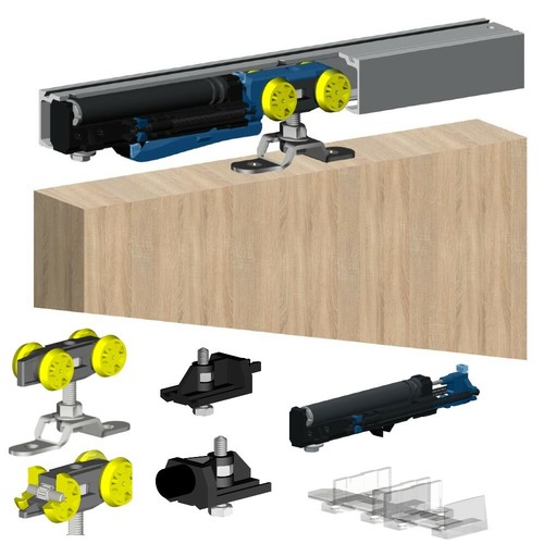 Soft close sliding door gear - soft,