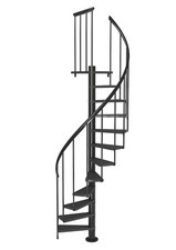 Spiral Staircase Calgary, Spacesaving Stair Solution