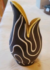 Eckhardt And Engler Vase Mid Century West Germany Herbert Reusch Design 16.5cm