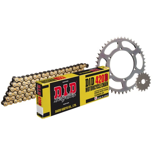 Did upgrade chain and sprocket - did,