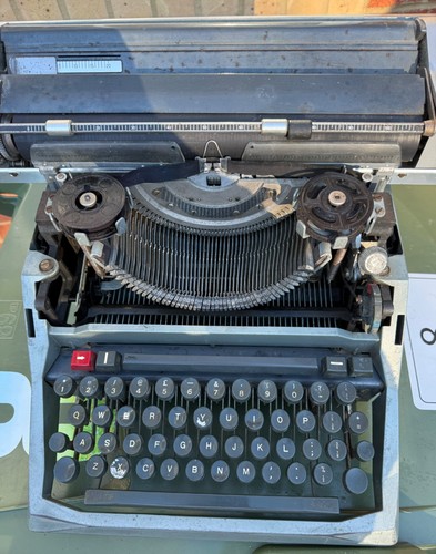 Vintage olivetti typewriter - vintage,