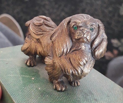 Pekinese metal dog model - pekinese,