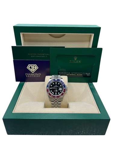 Rolex gmt master 126710blro - rolex, ii