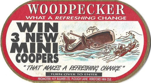 Woodpecker cider beer - woodpecker,