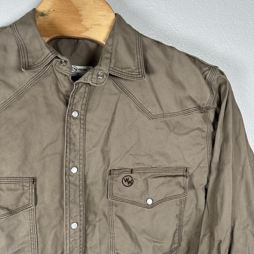 Western welder pearl snap - pearl,