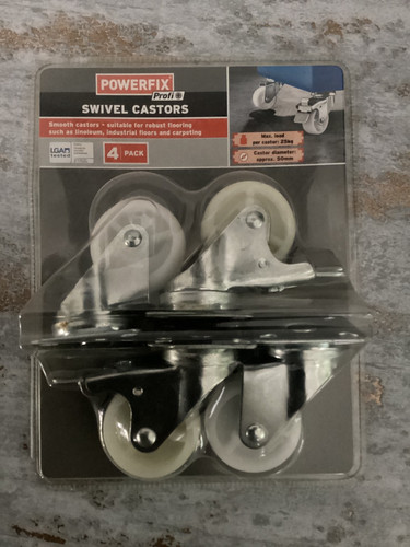 Powerfix profi swivel - profi, castors