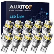 10PCS AUXITO LED 501 T10 W5W