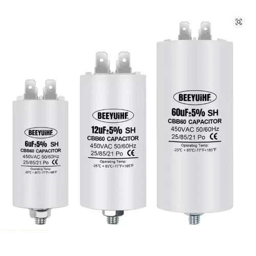 Cbb60 motor run capacitor - motor,