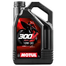 Motul 300V 10W30 Road Racing Fully Synthetic Motorcycle Engine Oil 4 Litres