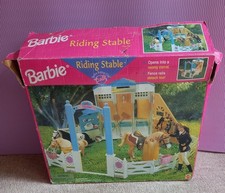 Vintage 1998 Barbie Riding