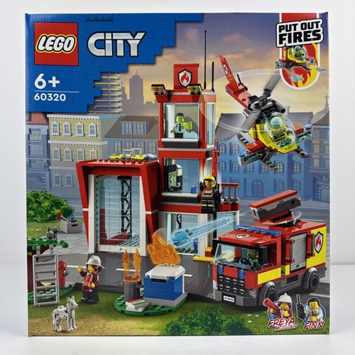 Lego city 60320 fire station - city,