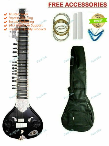 Electric travel sitar with - travel,