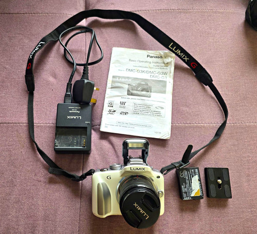 Panasonic lumix dmc white - panasonic, dmc-g3