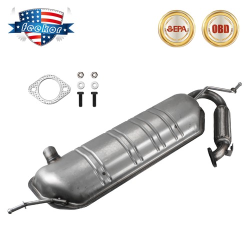 Rear exhaust muffler for - rear,