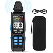 EMF Meter 5-in-1 EF/MF/Radio Frequency EMF Meter Electromagnetic Fields...