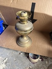 Antique Duplex Oil Lamp With