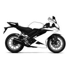 Yamaha YZF-R 125 2019-2022 - 26 Piece ABS Full Fairing Kit White