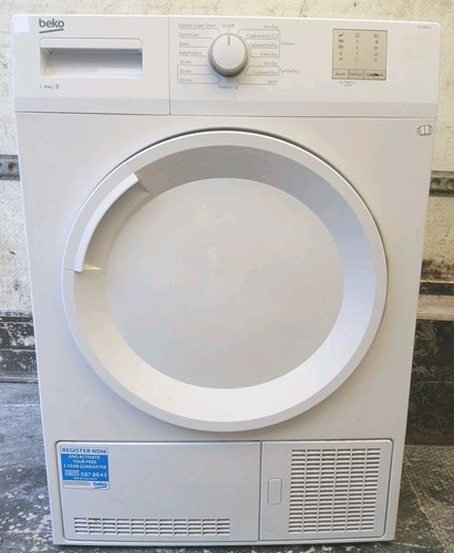Beko dtgc8001w 8kg white - beko,
