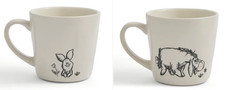 Set of 2 Winnie the Pooh Mugs