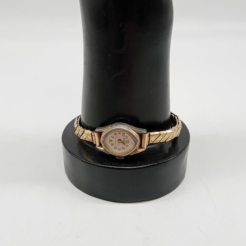 Buler women wristwatch - women's, gold