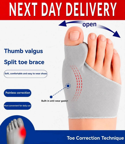 2pcs big toe bunion corrector - big,
