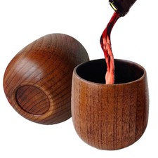 Wooden Whiskey Glass Bourbon