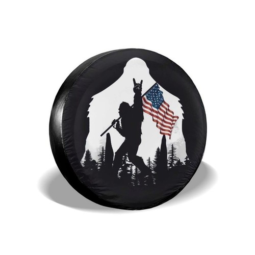 Siski american flag - flag, tire