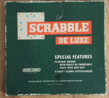 VINTAGE SCRABBLE DE LUXE