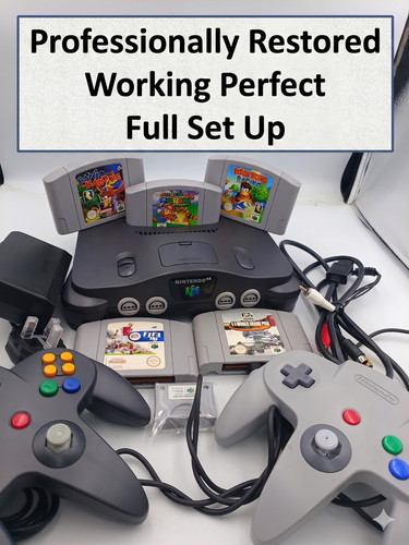 N64 nintendo console - n64, 64