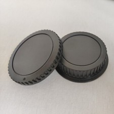 Non Canon Front Body Rear Lens Cap for EOS 400D 450D 600D  1100D 1200D 2000D