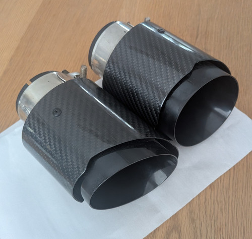 100mm d gloss black - x,