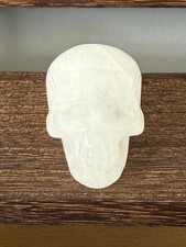 Clear Quartz Skull E56