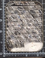 Vintage Tobacco Tin  of 24pt Palace Script Type  ADANA EIGHT FIVE 8 x 5 User