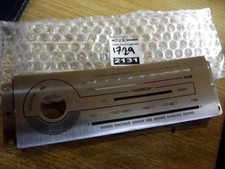 Heater control panel s/s trim