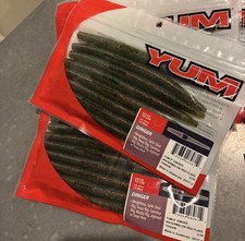 Yum Red Glitter Fake Worm Sea