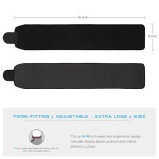 Men Waist Wrap Breathable Sweat Absorbent Sports Belly Belt Adjustable Waist XG5