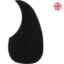 Black Teardrop Acoustic Guitar