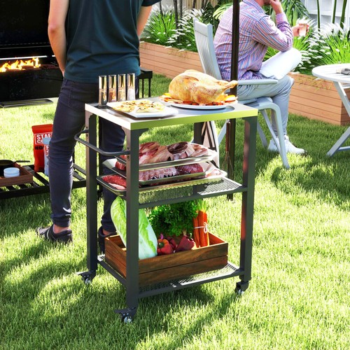 Outsunny shelf outdoor - outsunny, 3-shelf