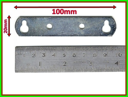 Double keyhole hanging plate - double,