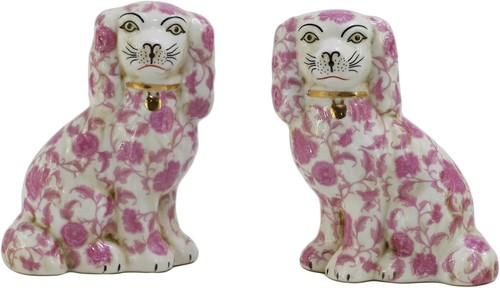 Hand painted pink floral - hand,