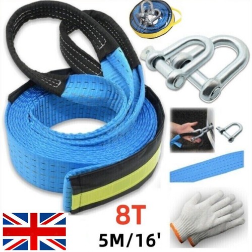 Tow rope heavy - 8t,