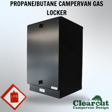 Campervan Gas Locker, Propane 3.9kg, Butane 4.5kg Removable Door
