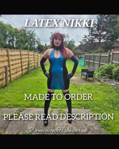Latex dress transparent - dress,