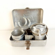 Original SPORT PRESSO Vintage Mini Espresso Coffee Maker Set For Camping, 1950s