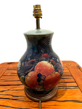 Moorcroft lamp & shade Sally