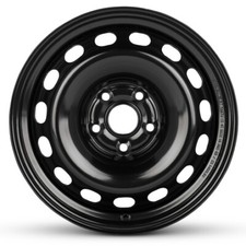 New Wheel For 1996-2018 Volkswagen Passat 16 Inch Black Steel Rim