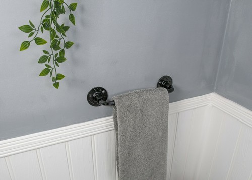 Towel rail vintage industrial - rail,