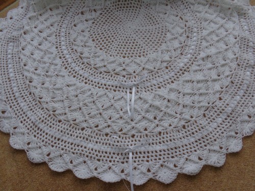 New white handmade crochet - new,